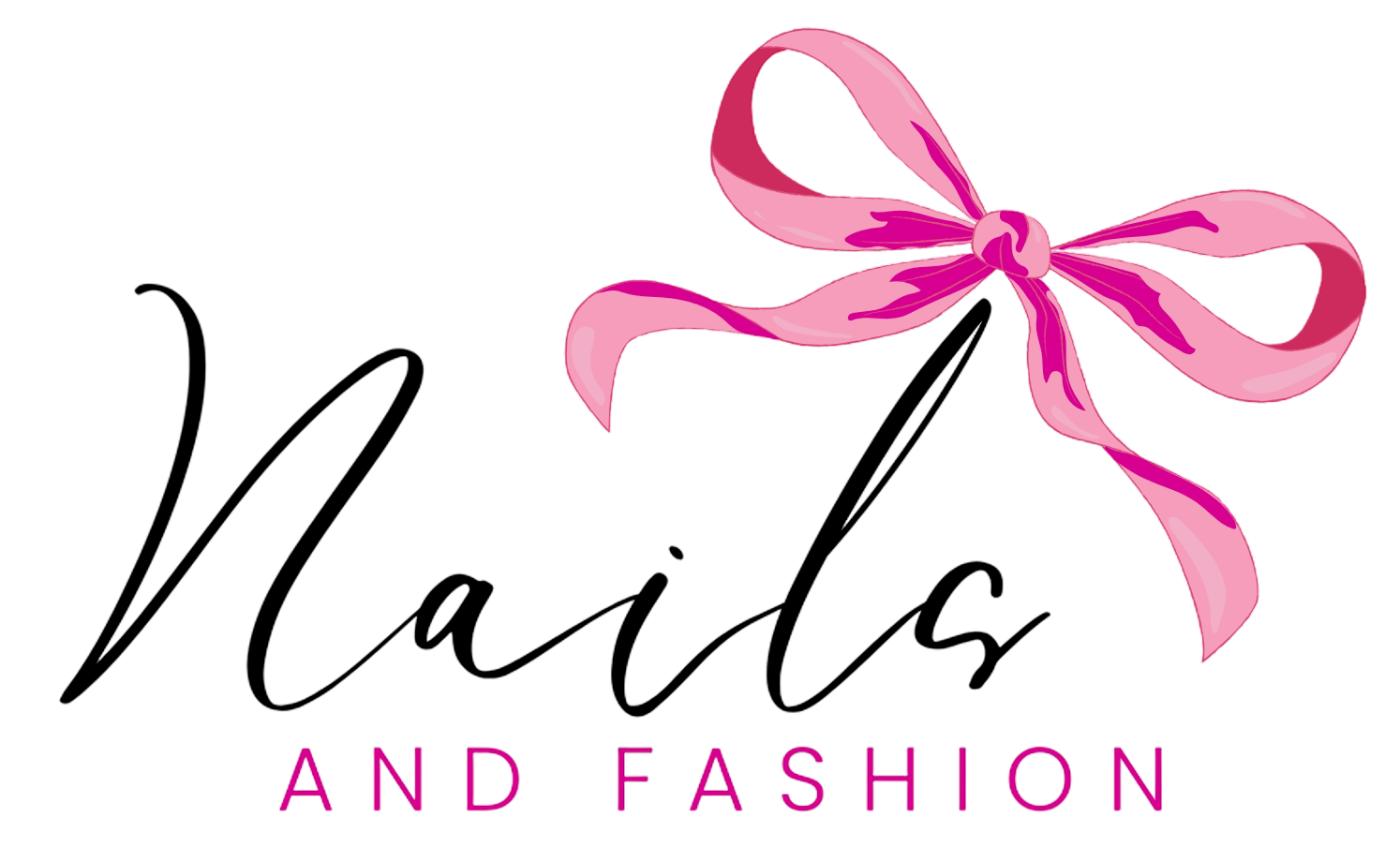 Nails And Fashion Logo, nails and fashion
